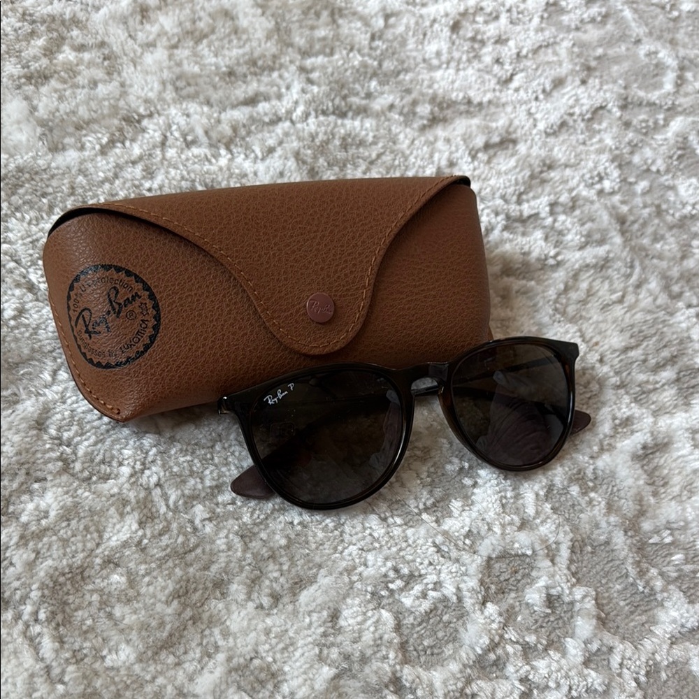Ray-Ban Brown Sunglasses with Case